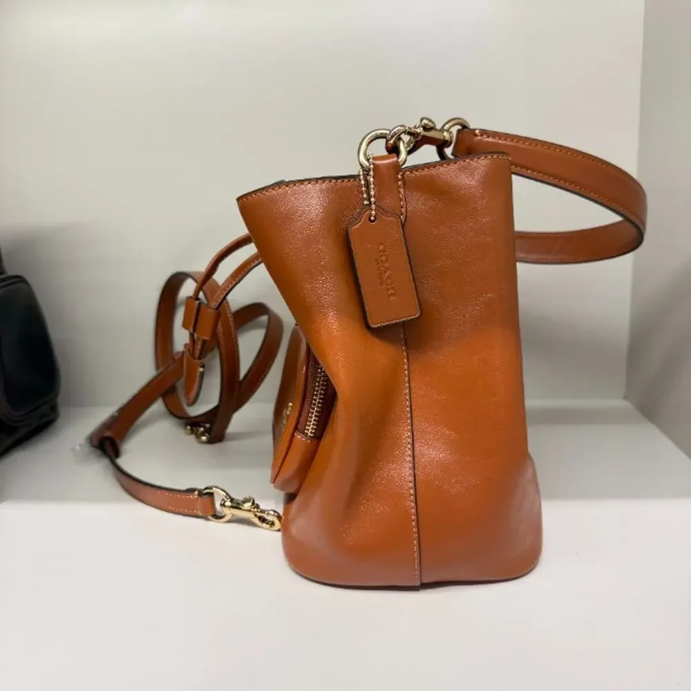 NEW‼️Coach Rowan Bucket Bag With Pocket CES95